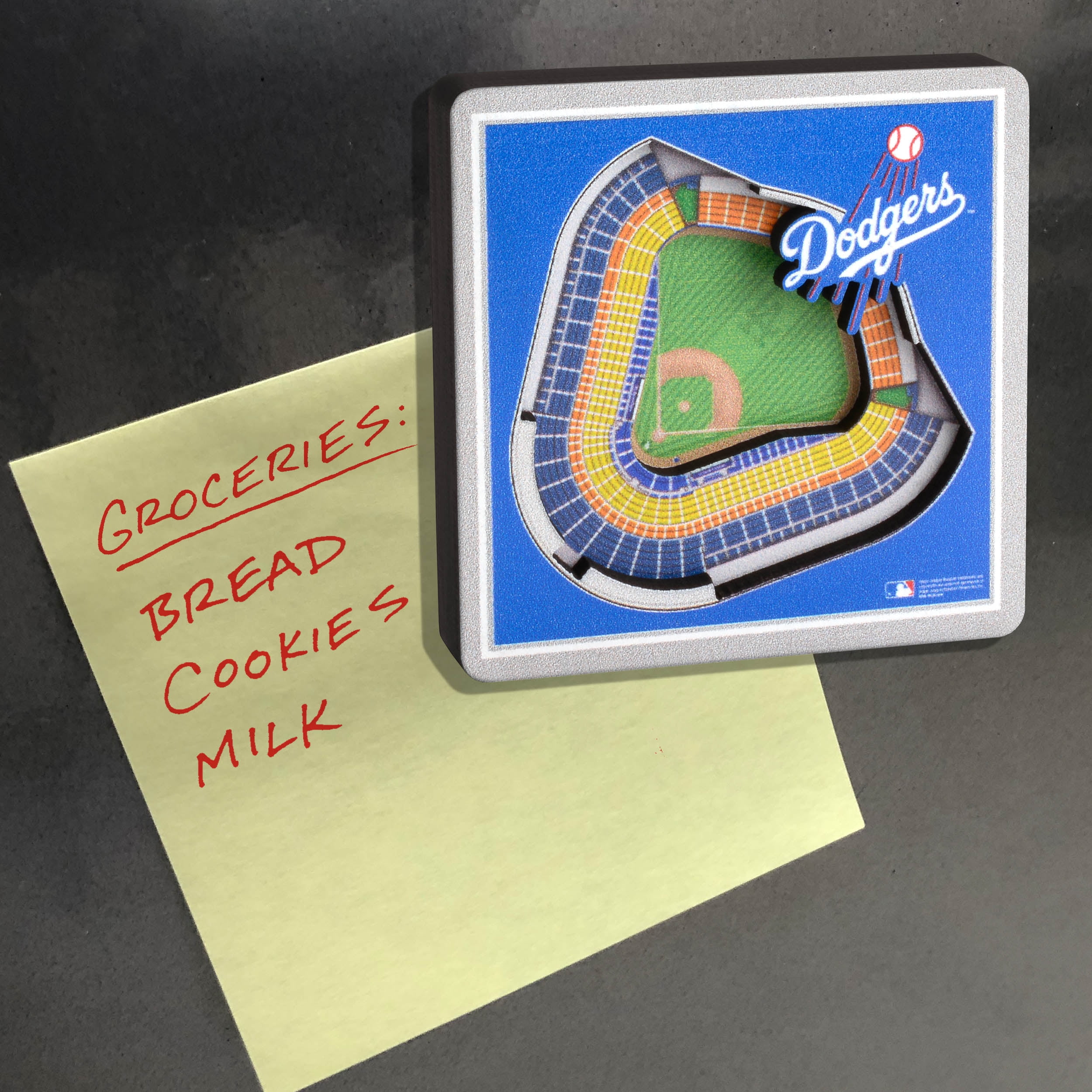 Los Angeles Dodgers Stadium View Magnet