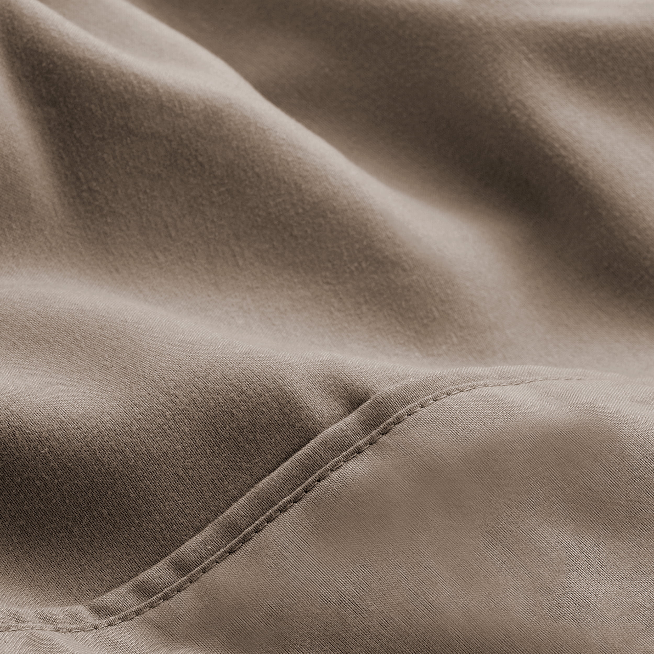 Bare Home Microfiber 7-Piece Dark Blue and Taupe Bed in a Bag, Full XL