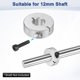 thumbnail image 4 of Uxcell 4-Pack Collarín de Eje de Un Solo Split 12mm Bore 30mm OD, 10mm Grosor Abrazadera de Eje de Aluminio [Plateado], 4 of 6