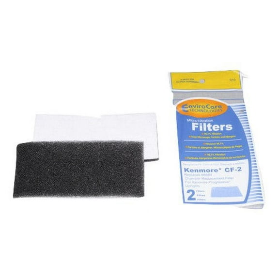 Compatible with Kenmore CF2 Upright Filter 2 Pk Fits In The Door Filter Part 910