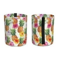 thumbnail image 2 of Naloa Hawaiian Pineappl Car Trash Can Garbage Car Accessories Trash Can Car Waste Bin for for Driver and Passenger Any Vehicle, 2 of 7