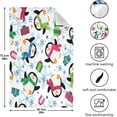 thumbnail image 3 of SKYSONIC Gift Penguin Kitchen Dish Towel Set,Drying Kitchen Towels Tea Towels Gift Set for Drying Cleaning Cooking Baking 6Pcs, 3 of 7