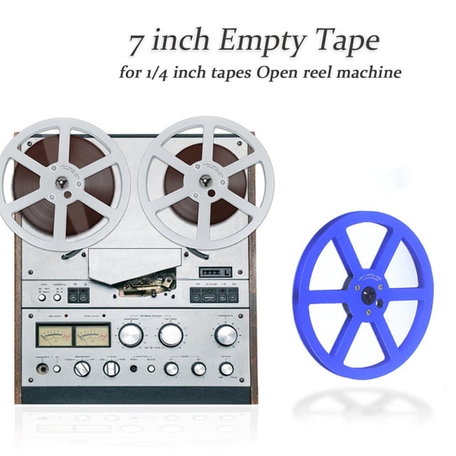 1/4 7 Inch Aluminum Tape Reel For Pioneer Pr-85:Enhanced Sound Quality&Stability black Mingyqi