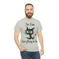thumbnail image 6 of I'm Fine, Every Thing is Fine Unisex Heavy Cotton Tee, 6 of 9