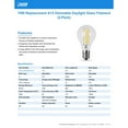 thumbnail image 5 of Feit A15 E17 (Intermediate) Filament LED Bulb Daylight 75 Watt Equivalence 2 Pack, 5 of 5