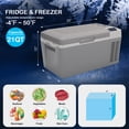 thumbnail image 5 of Pinypikaka 12 Volt Refrigerator, 21 QT(20L) RV Refrigerator, -7.6℉ to 50℉, Car Fridge with 12/24V DC and 110-240V AC, Portable Freezer Compressor Cooler for Car Camping Travel Outdoor Home Use, 5 of 7