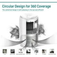 thumbnail image 6 of Slevoo Air Purifiers with HEPA Filter for Home Remove 99.97% of Dust, Smoke, Pets, 450 Sqft, White, 6 of 7