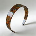 thumbnail image 5 of UNLLLL Glossy Wide Acetate Headband, Tortoiseshell Pattern Hairband, Flexible and Comfortable Fit with Non Slip Inner Lining, for Women's Daily Hair Styling (Coffee), 5 of 6