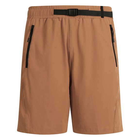 Aofany Mens Casual Sports Quick Drying Shorts Fashion Slim Solid Zipper Pocket Shorts Summer Plus Size Men's Shorts