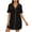 Black, variant on Nightgowns for Women Lapel Button up Night Shirts Basic Plus Size Solid Night Dress Nightgowns