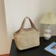 thumbnail image 4 of Bolsa de paja de verano para mujer, con asa tejida para vacaciones en la playa boho (caqui) Ehuebsd Para Estrenar, 4 of 9
