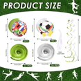 thumbnail image 4 of Rvaymup Soccer Game Celebration Swirl Decorations, Football Themed Party Supplies, 4 of 7