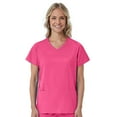 thumbnail image 6 of Maevn Red Panda Mock Wrap Scrub Top, 6 of 10