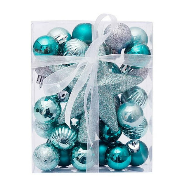Bolas de Navidad para decoración del hogar, adornos para el árbol de Navidad, colgantes para el árbol, regalo de Año Nuevo, 2023