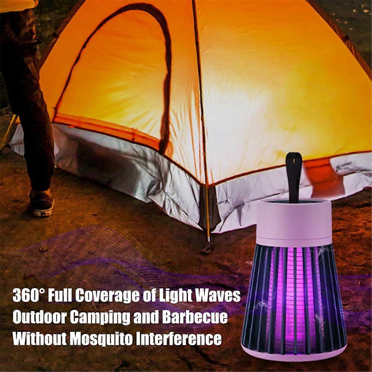 2PCS Mosquito Zapper USB Charing Waterproof Suitable For Home A
