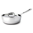 thumbnail image 1 of All-Clad Tri-Ply Stainless Steel Saucier, 3-Qt, 1 of 1