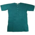 thumbnail image 1 of Krishna Bengali Teal kurta Short Sleeve (BKTX), 1 of 1
