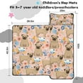 thumbnail image 5 of Bulldog Dog and Flower Florals Toddler Nap Mats for Kids Preschool,Sleeping Mat Bag or Kids,Toddler Sleeping Bag,Toddler Nap Mat or Daycare, 5 of 6
