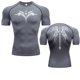 thumbnail image 1 of Camiseta de compresión con estampado de Anime para hombre, camiseta para correr, ropa deportiva de secado rápido para Fitness, camisetas transpirables de manga corta para deportes de gimnasio, 1 of 5
