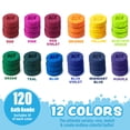 thumbnail image 3 of Bath Bombs Tub Works Bath Color Pops 120 Refills Kids, 3 of 9