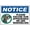 Warning Sign 2, variant on Notice Propane Tanks Personal Required Sign - 8"x12" Chemical Hazard PPE Metal Tin Sign for Home, Workshop, Garage