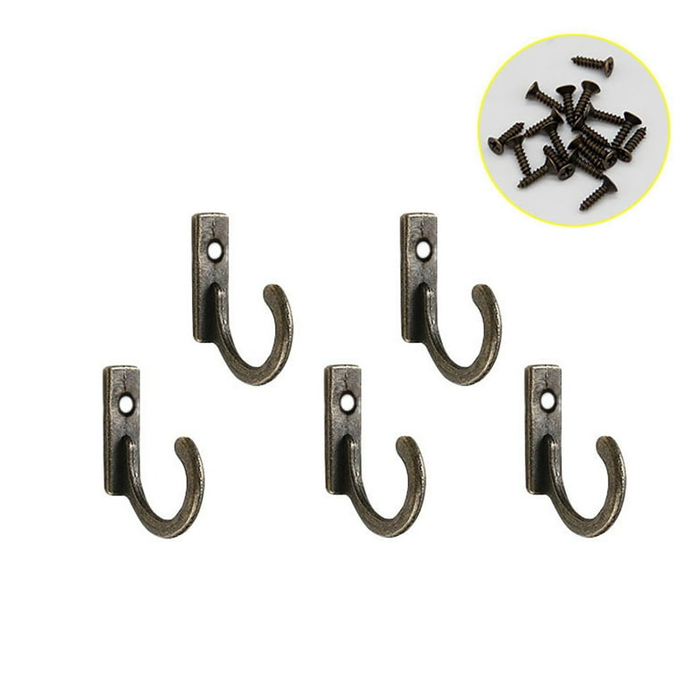 LowProfile Mini Hooks for Hanging Hook 10 Retro Small Wall Coat