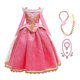 thumbnail image 1 of Vestido de Cosplay de La Bella Durmiente para niñas, mangas largas, hombros descubiertos, regalo de Halloween y Navidad, ropa de princesa de fiesta de lujo Fivean unisex, 1 of 2
