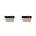 thumbnail image 1 of Maceta Rectangular Billuyoard de Plástico para Vegetales Blanco 2Conjunto, 1 of 6