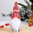 thumbnail image 1 of Muñeco de peluche de gnomos muñeco navideño sin rostro de pie regalo creativo de Feliz Navidad, 1 of 4