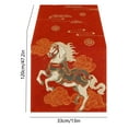 thumbnail image 3 of Summercome Chinese New Year Table Runner 2026 - 13x72 Inch Lunar New Year of The Horse Decorations Spring Festival Kitchen Dining Table Decor for Holiday Party, Indoor Outdoor Home Decorations, 3 of 7
