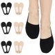 thumbnail image 2 of 6 pares de calcetines de corte bajo calcetines finos de verano calcetines casuales antideslizantes calcetines de algodón ocultos calcetines para pisos, 2 of 6