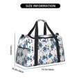 thumbnail image 3 of Bingfone Lilies Flowers Print Travel Duffel Tote Bag,Waterproof Shoulder Weekender Bag For Women and Men Swim Sports Travel Gym Bag，Foldable and expandable bag Lightweight, 3 of 7