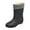 Black, variant on Women's Rain Shoes Comfortable Light Ankle Rain Boots Outdoor Frosted Footwear for All Weather Situations