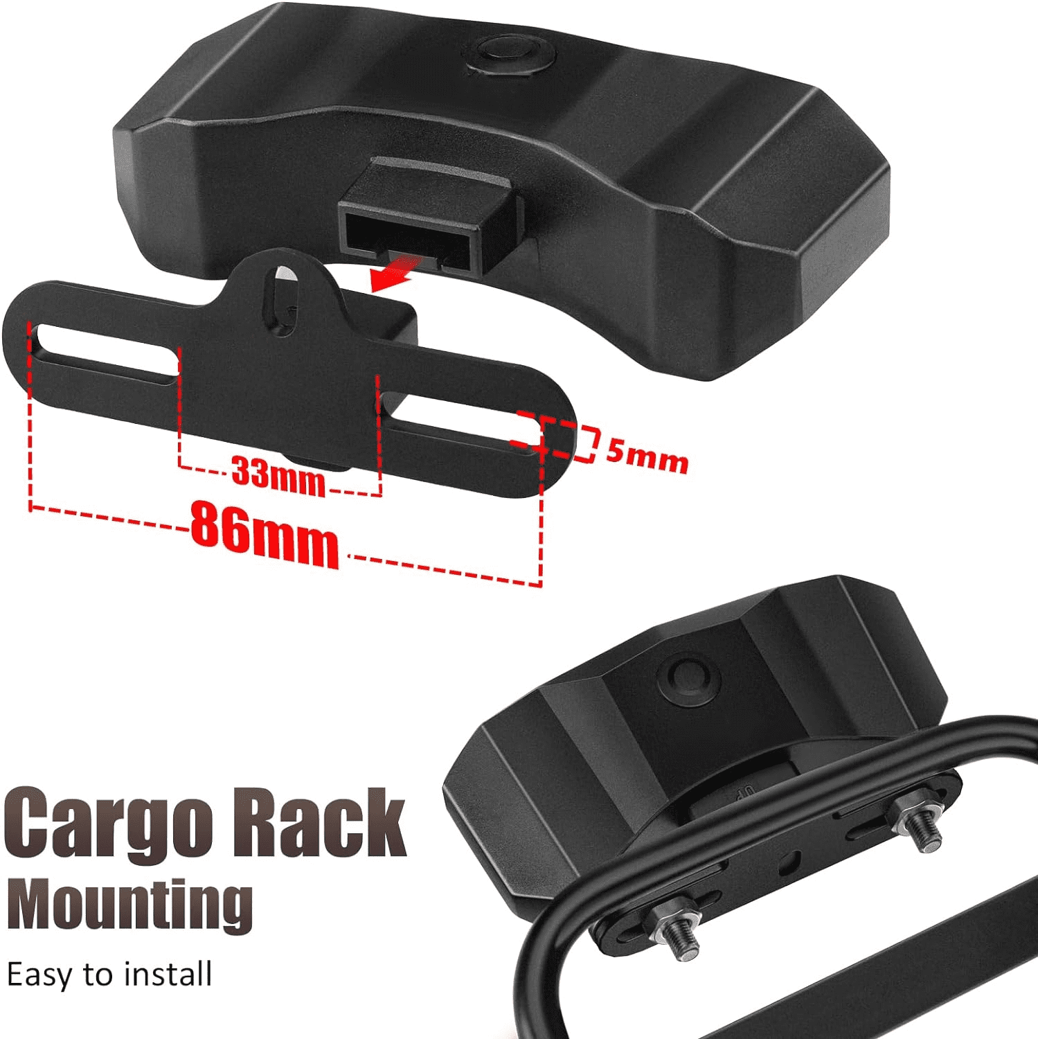 USB-C Rechargeable Bike Tail Light with Turn Signals, Brake Light & 110dB Horn - Wireless Anti-Theft Alarm, 160 Lumen, Auto Sensor - Essential for Night Riding Safety
