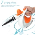 thumbnail image 4 of Handheld Pressurized Steam Cleaner with 9-Piece Accessory Set, Multi-Purpose Basics Surface All Natural Chemical-Free Steam for Home Auto Patio More, 4 of 7