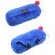 thumbnail image 4 of Kenally Universal coche botella en forma de almohada vehículo portátil poliéster transpirable cojín ornamento automotriz automóvil Automoción decorativa y accesorios Azul Reposacabezas, 4 of 6