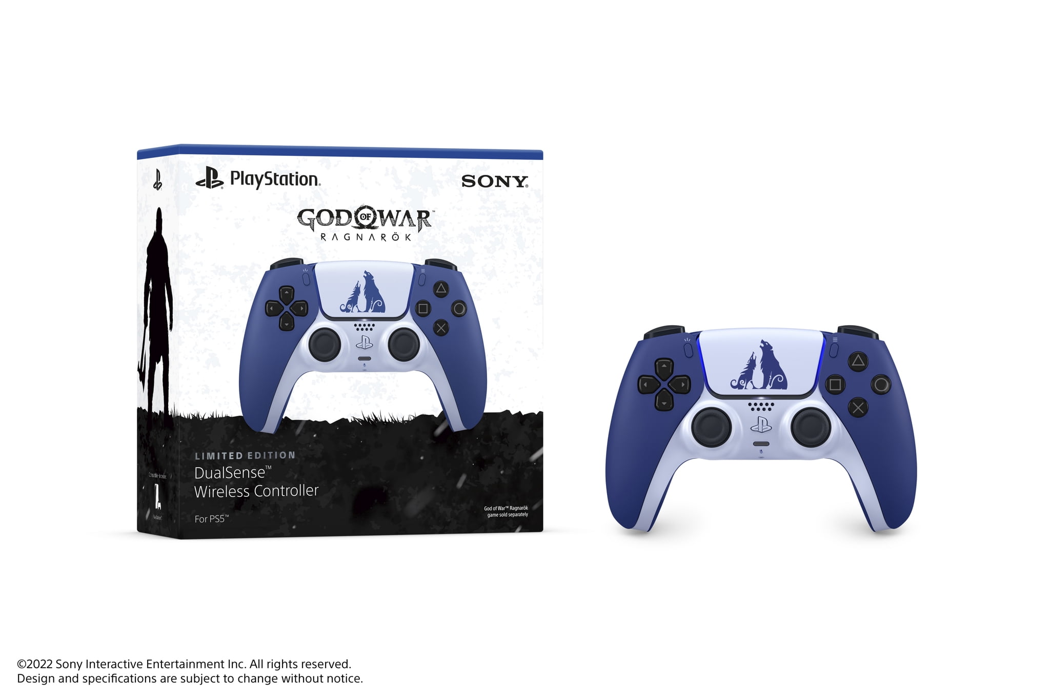 Controle Sony DualSense Custom God of War Ragnarok - PS5 - Mundo