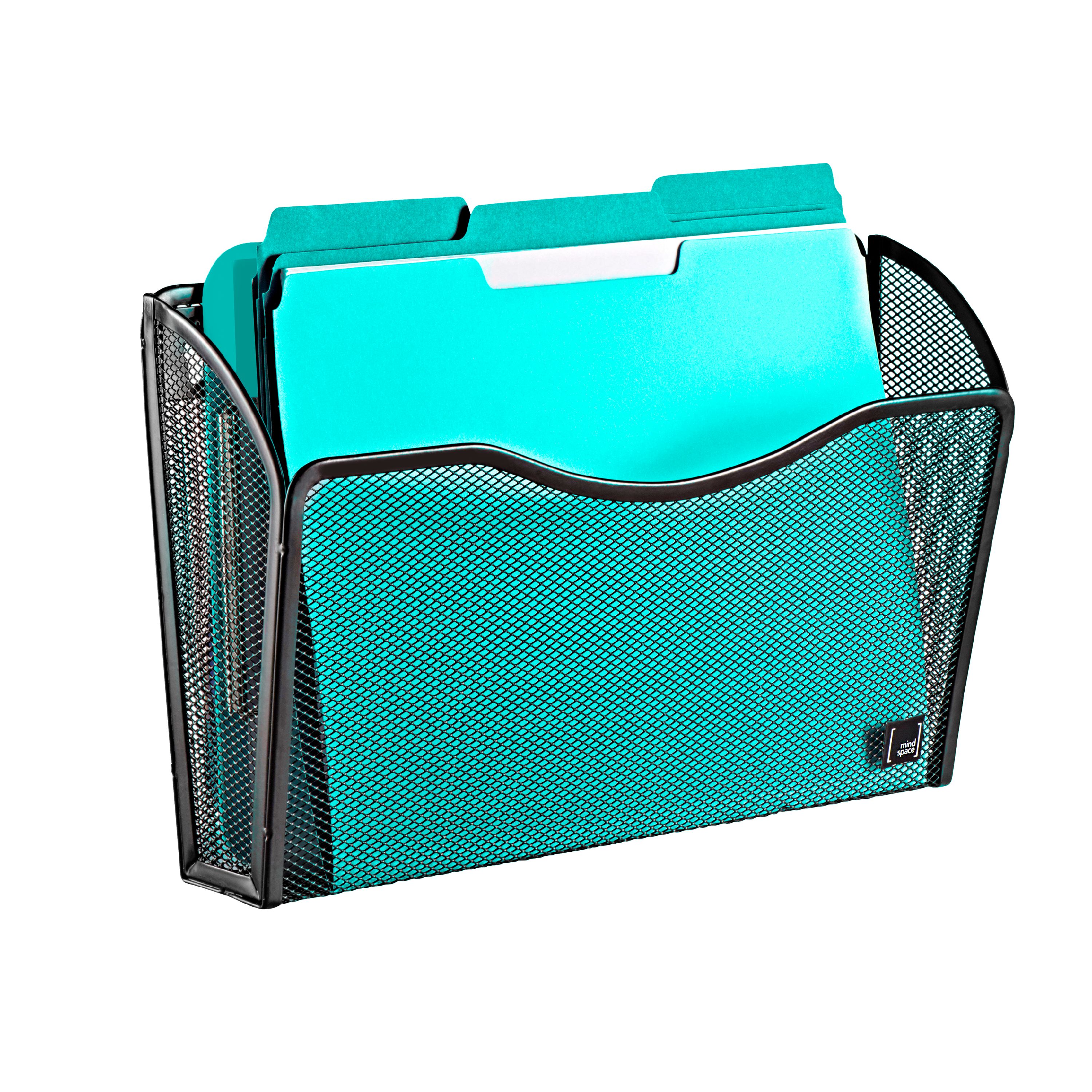 Wall File Holder Organizer By Mindspace Hanging Single Pocket Wall 