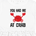 thumbnail image 4 of Inktastic Funny Crab Girls Toddler Dress, 4 of 5