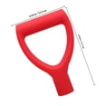 thumbnail image 2 of AURARMLET Red 6.96X4.52X1.38In PP Replacement Handle for Snow Removal 2Pcs, 2 of 6