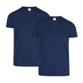 thumbnail image 1 of Playera para Caballero Color Marino 100% Poliéster - 2 Piezas, 1 of 3