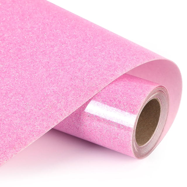 Vinilo de transferencia de calor HTVVETUR Purple Glitter 30 cm x 2,7 m