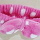 thumbnail image 2 of Minnieouse Precioso Grande Ducha Diadema Lazo Punto Rayas Tiras Ba?o Spa Maquillaje Type11 NO11 Minnieouse PS7117-04, 2 of 4