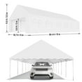 thumbnail image 2 of Luku Party Tent Heavy Duty Wedding Tent Outdoor Canopy Event Shelters Galvanized Canopy Commercial Tent with Removable Sidewall Windows for Outdoor Events Wedding Birthday, 2 of 6
