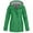 Green, variant on Women's Jackets & Coats Women Rain Raincoat Solid Hooded Windproof Outdoor Coat Plus Women's Coat for All Seasons