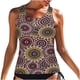 thumbnail image 2 of Augper Women Classic Print High Neck Tops Bathing Suit Tops for Tank Tops Swimsuits, 2 of 7