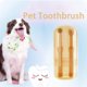 thumbnail image 5 of 2 pares de cepillos de dientes para mascotas 360º con raspador de lengua; cepillos de dientes de silicona suave para perros pequeños, 5 of 6