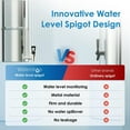 thumbnail image 3 of Waterdrop Gravity-fed Water Filter System, with 4 Filters, 2.25G Stainless-Steel, NSF/ANSI 42&372 Standard, 3 of 9