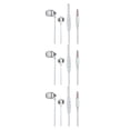 thumbnail image 1 of tamizeot High-End Blend Sound Wired Earbuds Hifi Sounds Soft Ear Pads Stable PC In-ear Wired Earphone Laptop silver 3Set, 1 of 6