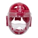 thumbnail image 5 of Casco de Karate, protección para la cabeza, cobertura completa para niños y adultos, casco de boxeo ligero, cubierta facial para agarre MMA Muay Thai rojo m, 5 of 8